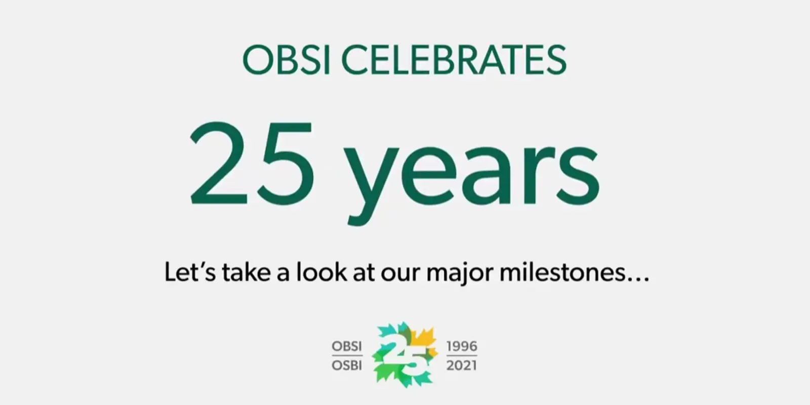 Our History | OBSI